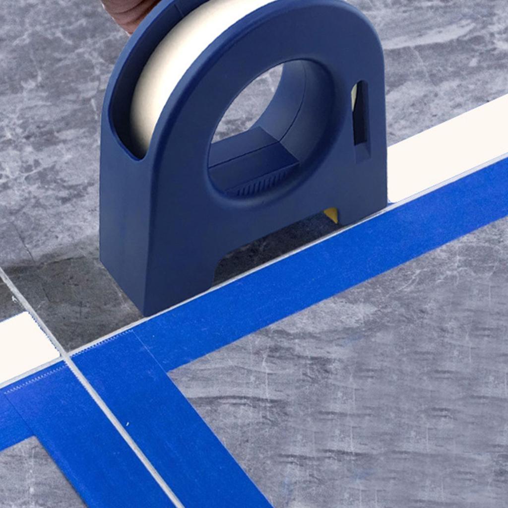 Malerbandapplikator Masking Master Spender Tragbarer Cutter für Boden-Wandmalerei Blau