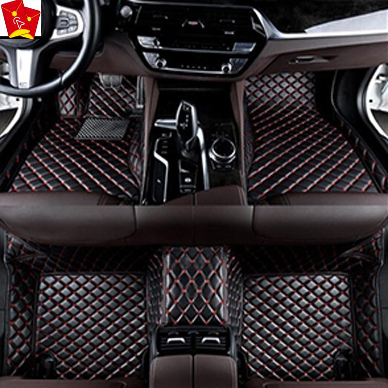 For Toyota Corolla 2014 2015 2016 2017 2018 Car Floor Mats Leather Carpets Custom Auto Interior Accessories
