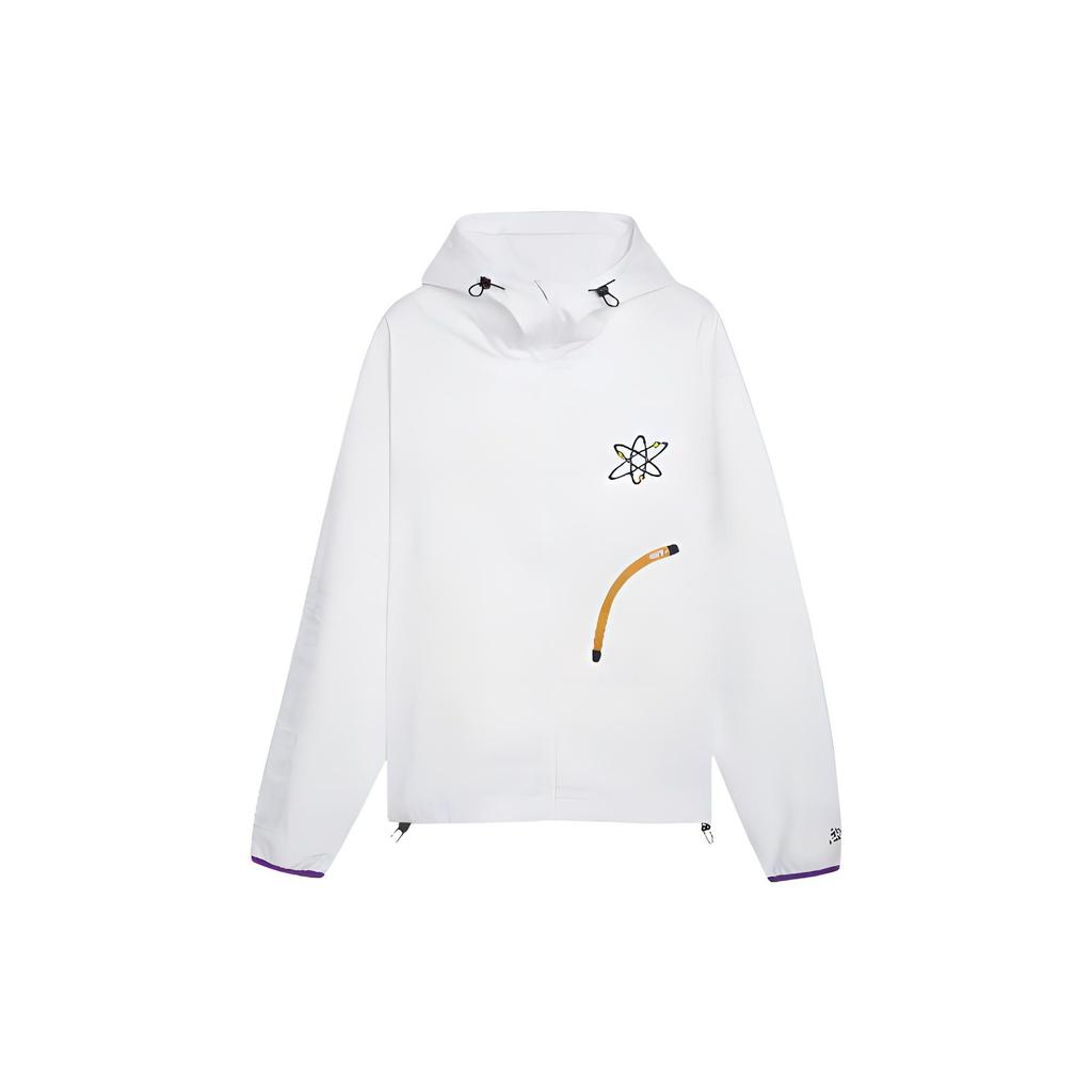 Puma X Dexters Laboratory Collaboration Logo Design Casual Loose Long Sleeve Jacket Men Jacket White 625334-01