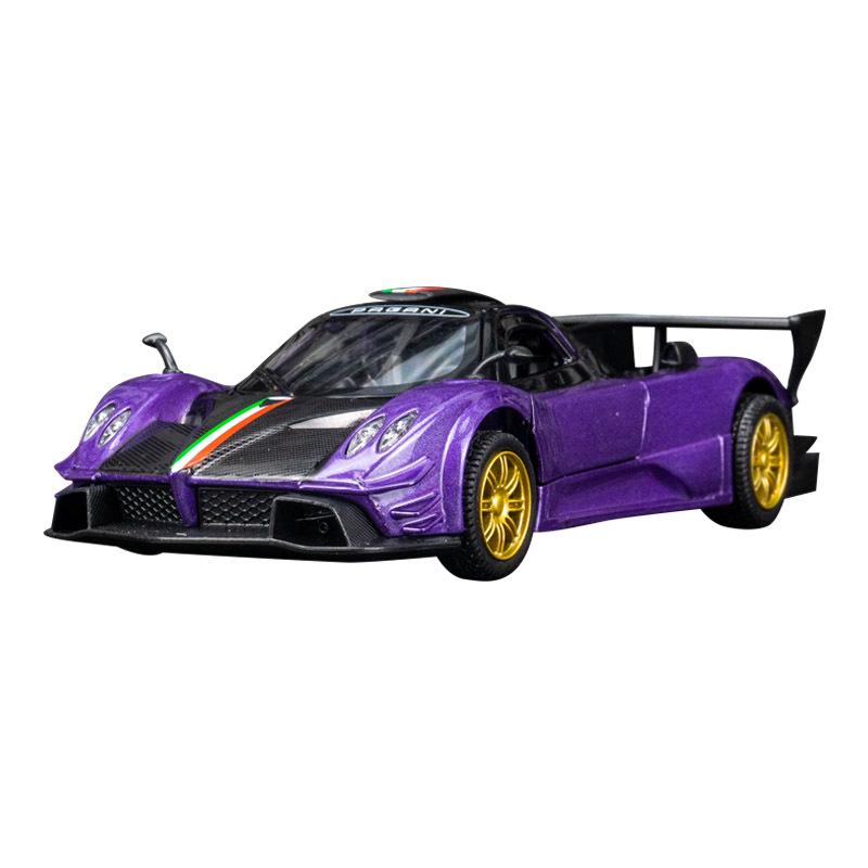 Caipo 88314 Wind Rider Alloy Car Model with Sound and Light – Pull-back Toy for Kids