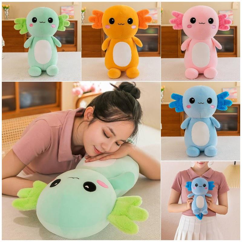 3040cm Plush Axolotl Toy Animal Stuffed Doll Pillow Children Gift Decor Home