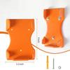 Handheld Leaf Blower Holder Protective Blower Mount Orange Garage Wall Holder Supports 150 Lbs Compatible With BG-50