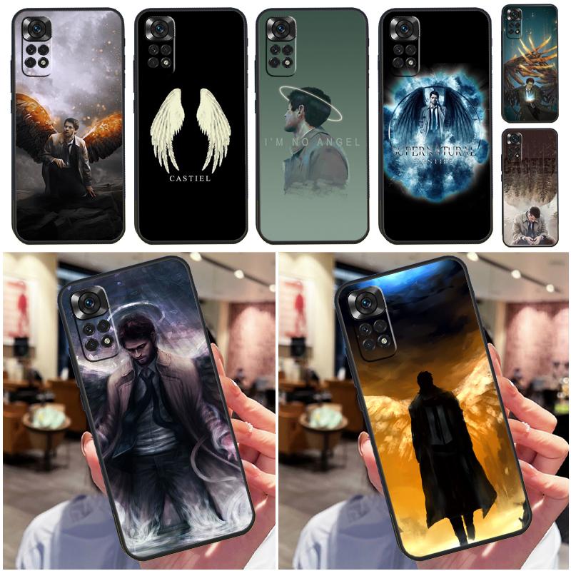Supernatural Castiel Angel Funda For Xiaomi Redmi Note 14 13 Pro 9 10 11 12 9S 10S 11S 12S Redmi 13C 10C 12C 14C Case