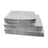100 Stuks Aluminiumfolie Verpakkingstassen Zilver Mylar Plat Hitte Vacuüm Seal Voedsel Opslag Zak Bulk Monster Weggeef Snack Verpakking