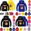 Childrens Roblox Cartoon Print Hoodie Sweater Long Sleeve Fashion Tops Pullover