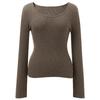 Sancai 2026 Winter Slim Fit Knit Pullover Sweater