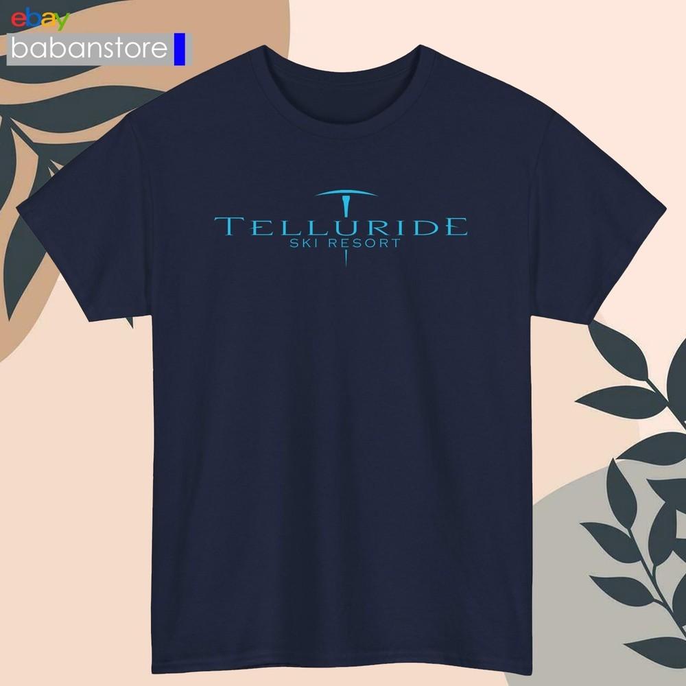 

Telluride Ski Resort Logo Black/White/Gr wbr/ ey/Navy/Red/Li wbr/ ght Blue TShirt S5XL Unisex T-Shirt S