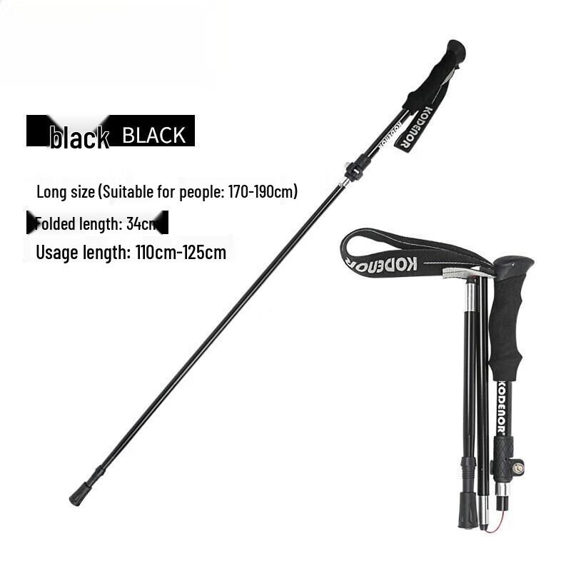 

TANERDD 5-Section Aluminum Foldable Trekking Pole