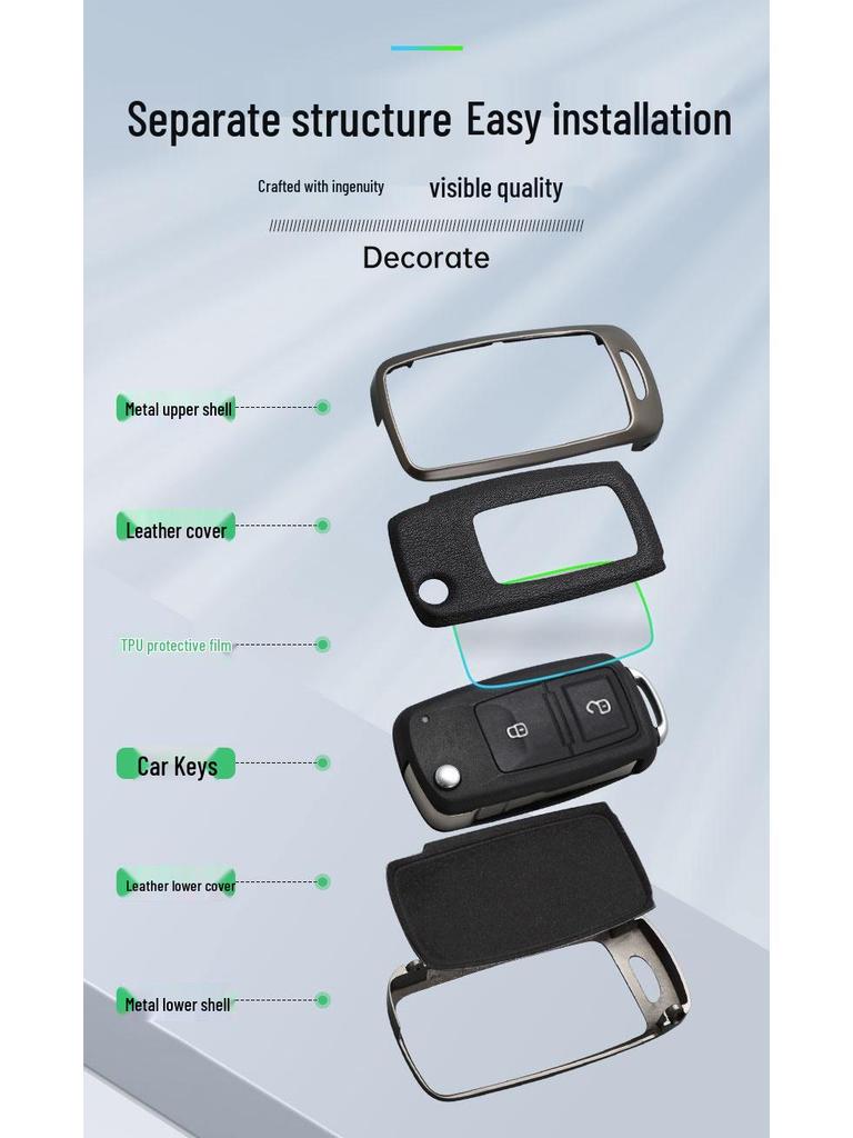 Sinotruk Howo Max Key Case for Light Truck, Warrior, Commander, Heavy Truck TH7 - Men's Special Shell Bag with Buckle