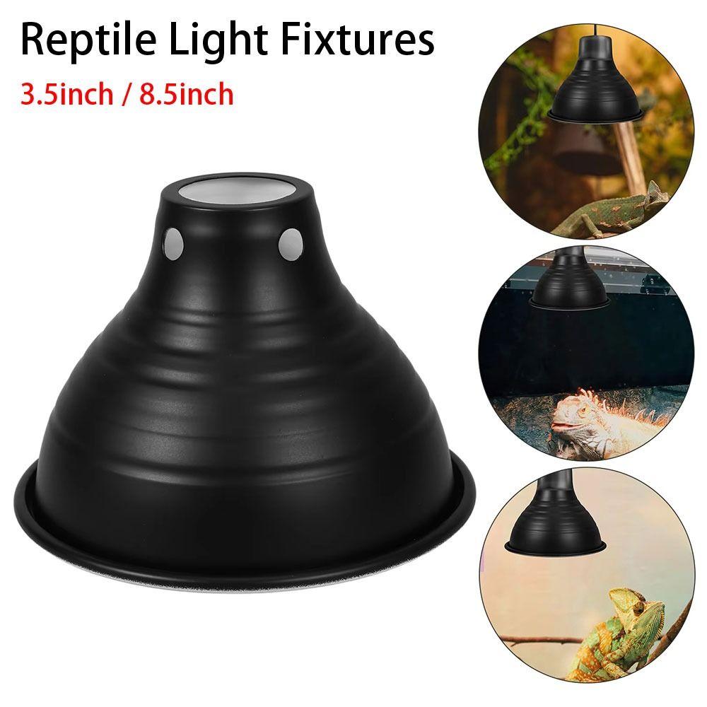 1Pcs Dome Heating Reptile Light Fixtures For Snakes Turtles Reptile Box Habitat Lighting