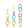 3PCS Entertaining Parrots Climbing Toy With Chew Resistant Rings Encouraging Natural Foraging Behavior