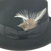 Used Stetson Folded Hat Wool Black Men's / 240001183960