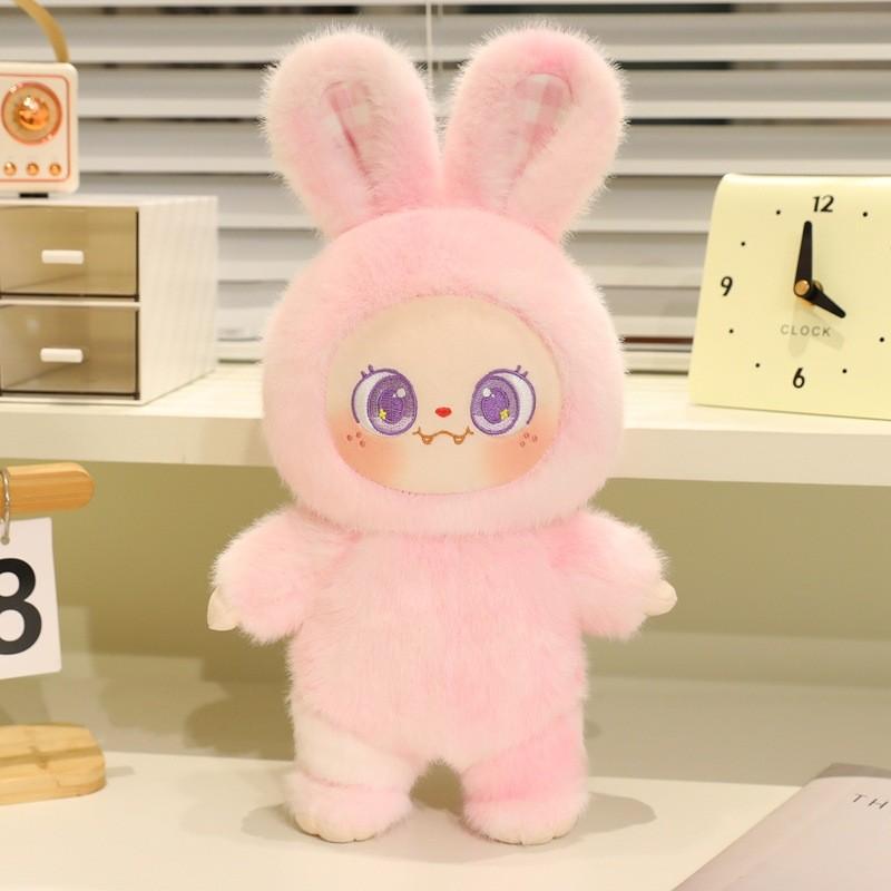 

Plush Bunny Toy For Kids Soft Stuffed Animal Sleep Pillow Gift