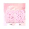 30 Pcs Pink Bow Pattern Tote Bags, Birthday, Family Holiday, Party Decoration Supplies, Gift Packaging Supplies, Candy and Biscuit Tote Bags