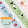 2M Height Child Growth Chart Waterproof Height Measuring Tape Height Measurement Sticker  Home Use