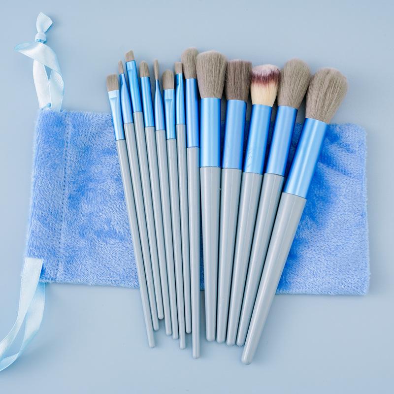 

Набор кистей для макияжа Sijiqing из 13 предметов с мягкой щетиной — идеально подходит для новичков и путешествий