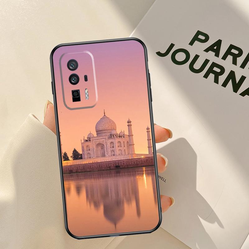 Taj Mahal India Mausoleum Case For Xiaomi 15 14 Ultra 13T 14T 15T Pro 17 Pro Max POCO X7 Pro X3 X5 X6 F5 F6 F7 F8 Coque