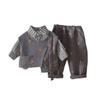 Kids Casual Long-Sleeve Set, Comfortable Daily Wear Outfits