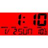 Car Digital Clock Date Display Battery Powered Home Automotive Clocks