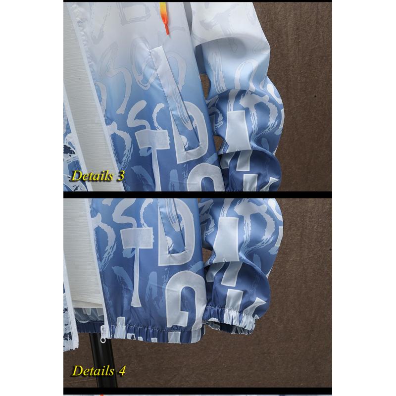 Sunscreen Clothing Men's Summer Casual Ice Silk Breathable Large Size Sunscreen Clothing Men's Coat Fishing Clothing Outdoor Skin Clothing