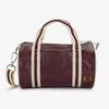 Classic Mini Barrel Bag - Oxblood/Ecru Cfpu2G39256-R82