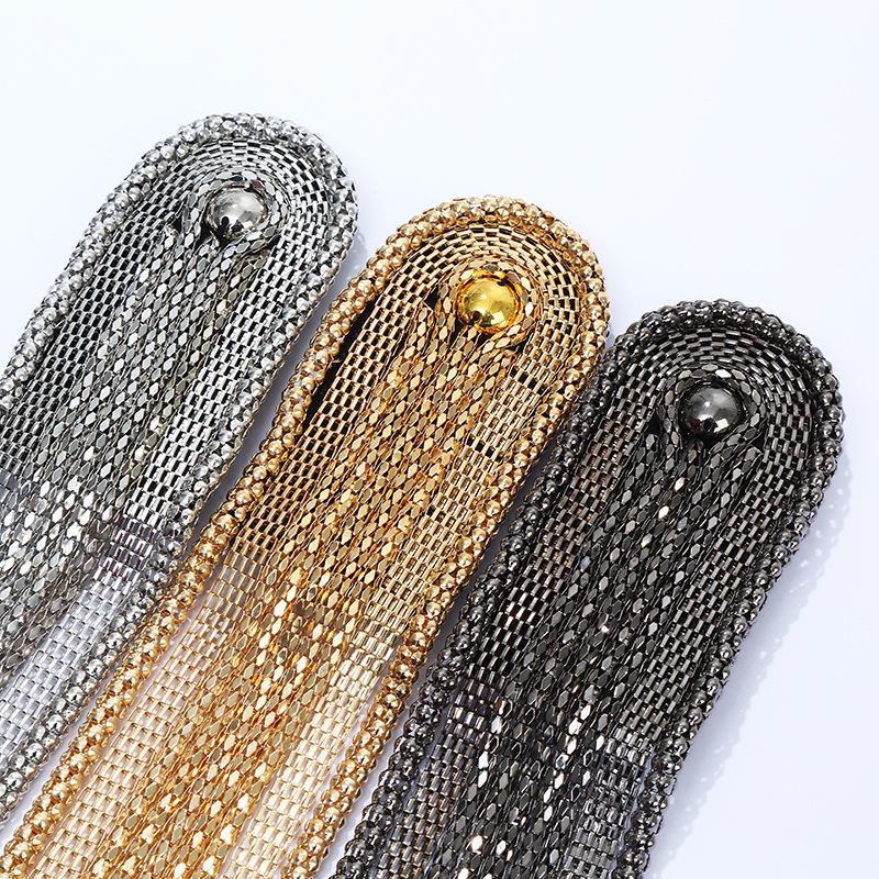 Handmade Classical Metal Tassel Epaulettes - Fashionable Cross-Border Clothing Accessories