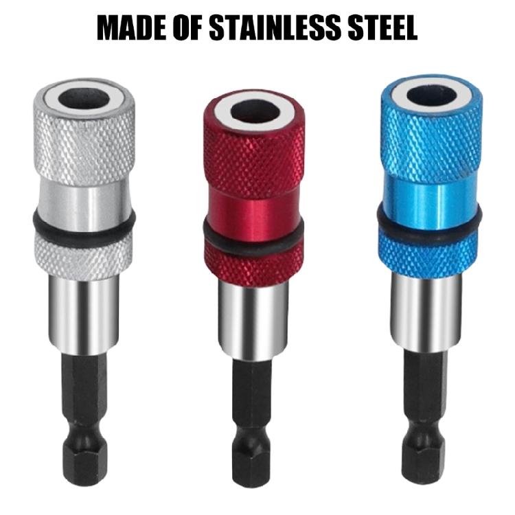 Multiple Color Magnetic Bit Holders Screwdriver hexagonal Driver with Adjustable Depth 1/4 Inch Shanks Screwdriver Accessories