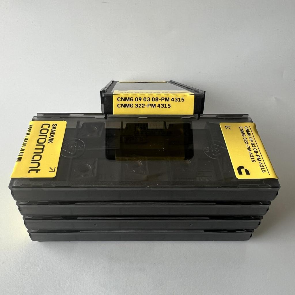 Sandvik / CNMG090308-PM 4315 / Original Swedish Hard Alloy Blade 10 Pcs