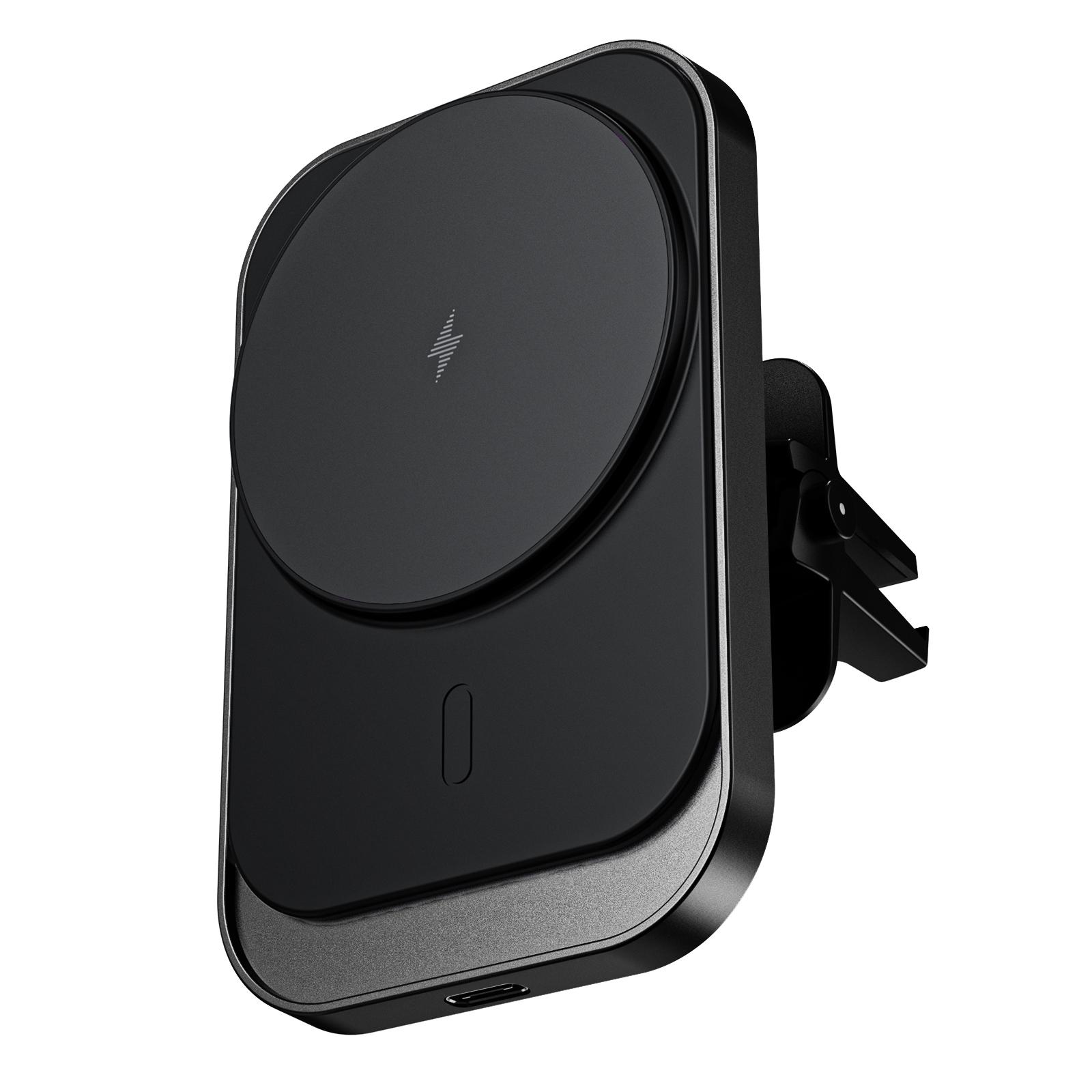 

CW19S 360 Degree Rotation Car Air Vent Clip Magnetic Wireless Charger Bracket for Mobile Phone