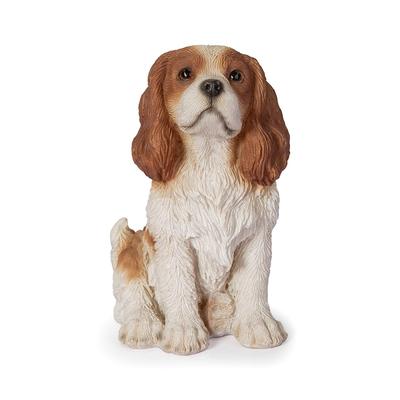 Ubia Cavalier King Charles Spaniel x x Poupée Animal Jardin H16149 (Petit) 7.6 5.7 9.2 cm, Figurine, Ornement, Décoration, Chien,