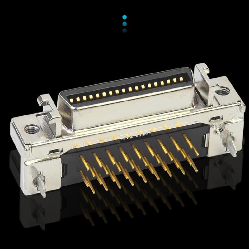 SCSI Solder Socket Connectors Printer Plug SCSI Connector 14P/20P/26P/36P/50P/SCSI Welding Board Motherboards Connector