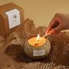 Coconut Shell Scented Candle Gift Box - Creative Bedroom Fragrance Souvenir