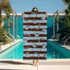 Personal Care Beach Towels Leopard Print H-Hello K-Kitty Cat Bathroom Spa Large Bath Towel Sauna Turban for Hair Drying Home Gym