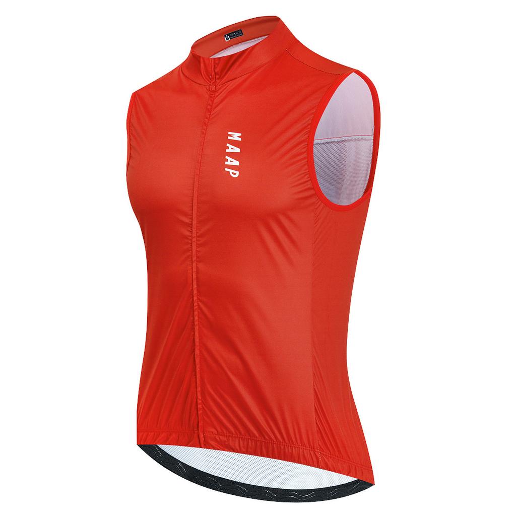 Road Cycling Equipment Men's and Women's Cycling Clothes Windproof Vest Autumn and Winter Jacket Vest
