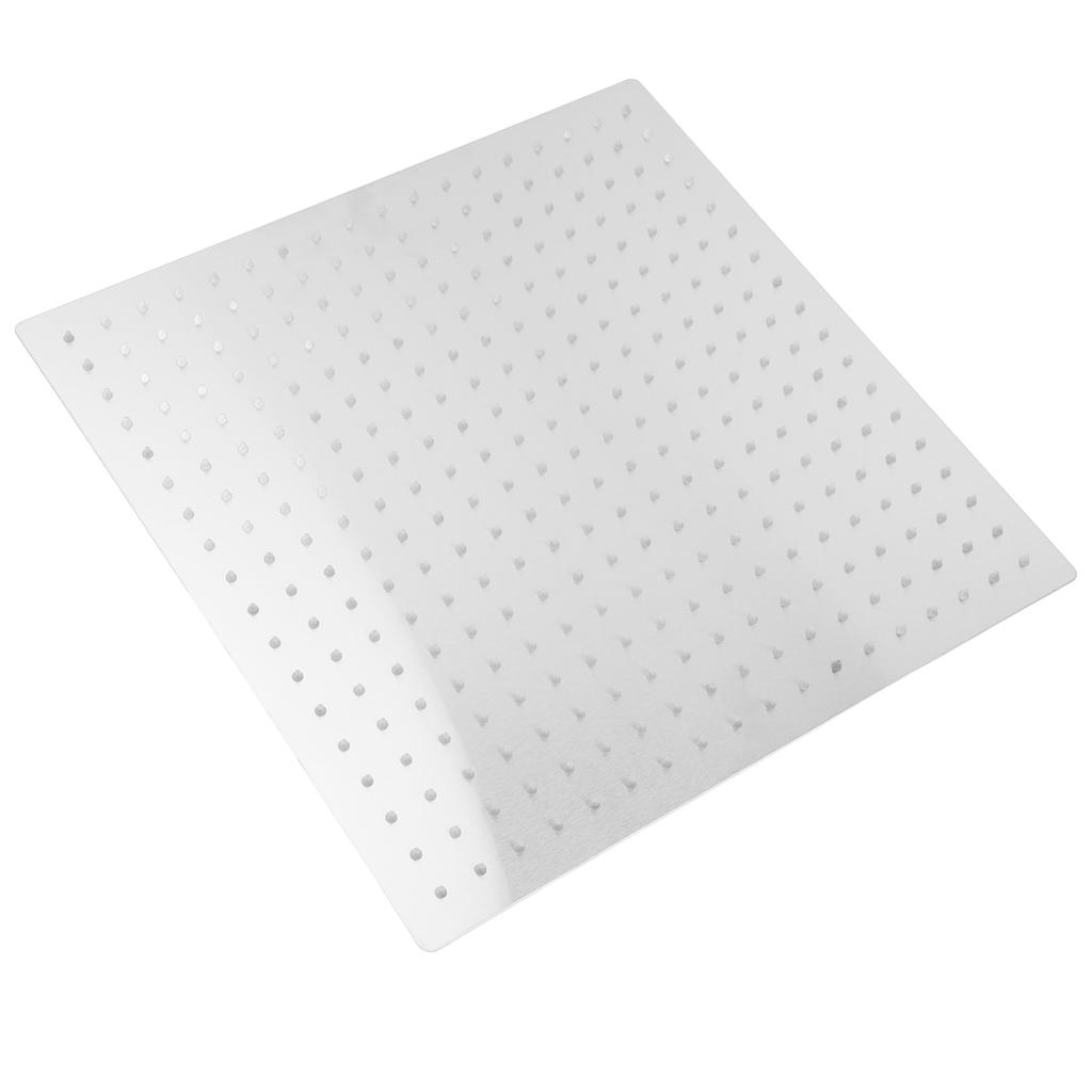 16 Zoll Regendusche Duschkopf Edelstahl Hochdruck Duschsprühkopf G1/2 Gewinde 360 Grad