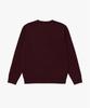 MADCATTOS COUNTRY CLUB Mcc W Crew Neck Sweater-Burgundy