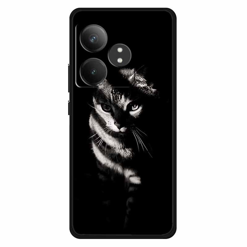 Funda For Realme GT 6T / GT 6 Cases Silicone Planet Painted TPU Soft Phone Back Cover For RMX3853 Protective Coque RMX3851  GT 6