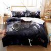 Coole Persönlichkeit Anime Militärpanzer Design Neues Bettwäsche-Set Bettbezug-Set Schlafzimmer Dekor für Jungen Männer Fans Einzelbett Zweibettbett Vollgröße Que