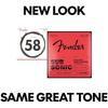 Fender Fender Electric Bass Strings SubSonic™ 9120M Bass Strings, Nylon Tapewound, Longe Scale, G...