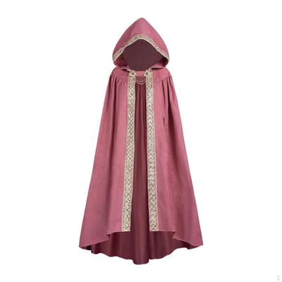 Hooded Cape Cloak Cosplay for Club Performance Halloween Christmas