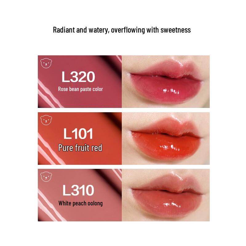 Pink Bear Little Light Bulb Mirror Shine Lip Tint