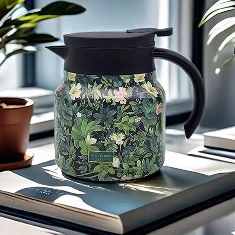 APLO 1000ml Insulated Tea Infuser Teapot