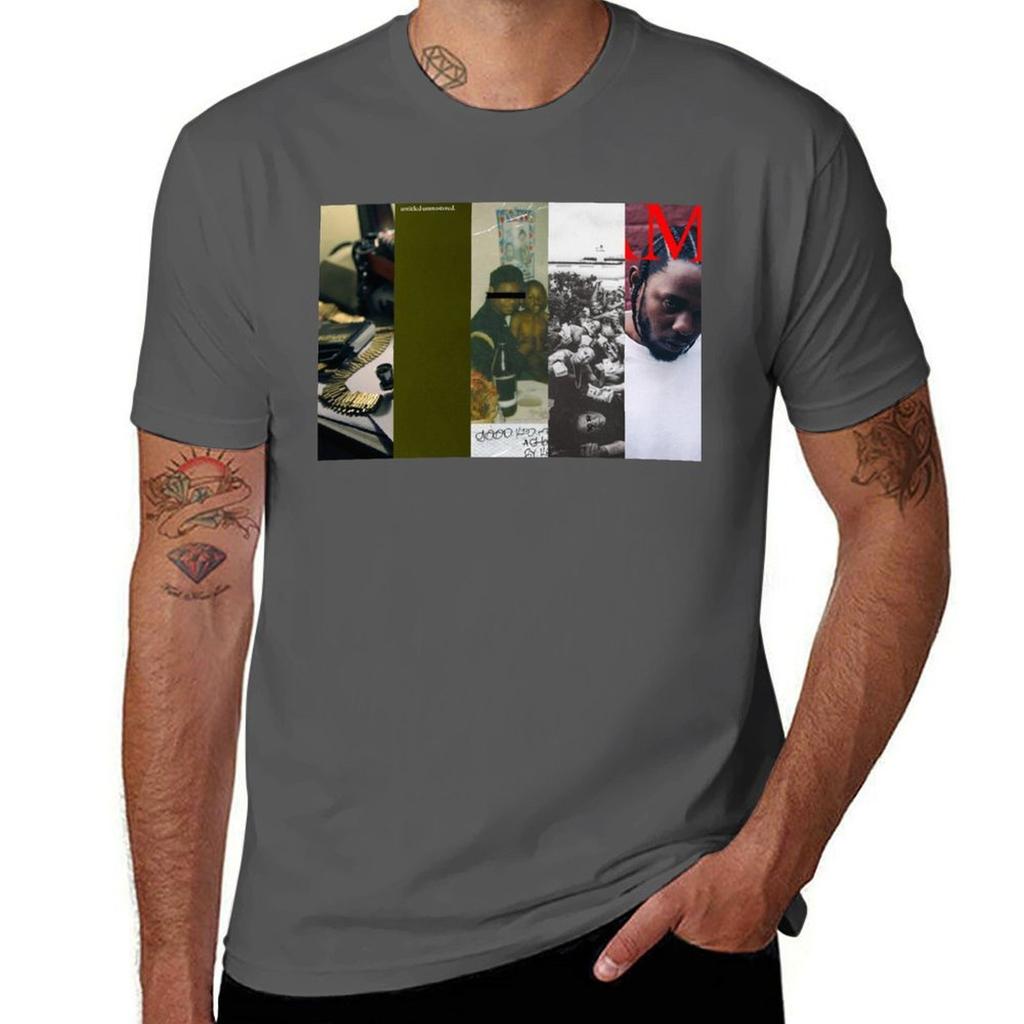 Kendrick Lamar Tshirt Simple Line Art Print Tee