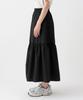 Afternoon Tea Living Skirt JN88 Shirred Panel Skirt, Size M, Black