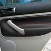 Solo per Auto a 4 Porte per VW Golf 4 MK4 Bora Jetta 1998 - 2001 2002 2003 2004 2005 Pannello Bracciolo Porta Rivestimento in Pelle Nero