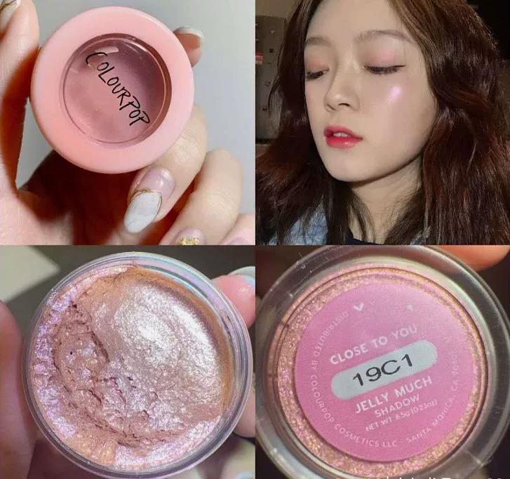In Stock ColourPop Polarized Big Ego Gel Eye Shadow Boo-Kay Amethyst Buttercup