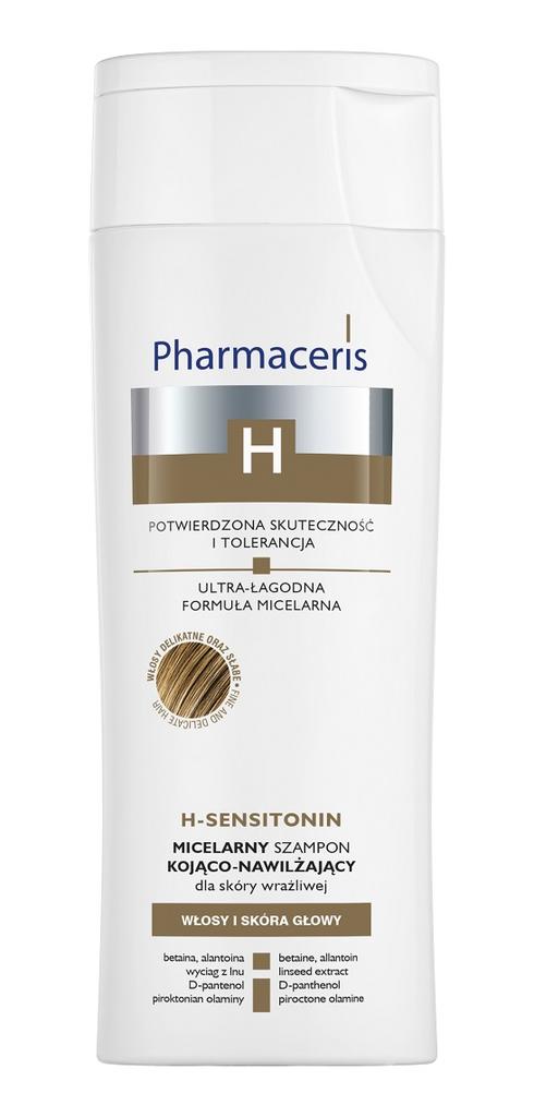 Pharmaceris H 250ml Micellar Shampoo – Hydrating and Gentle Cleanser for Sensitive Scalps
