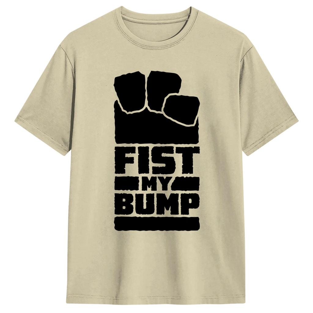 Project Hail Mary Fist My Bump T Shirt Adult Vintage T Shirts Beach Round Neck Trendy Cool Tees Design Oversize Clothing