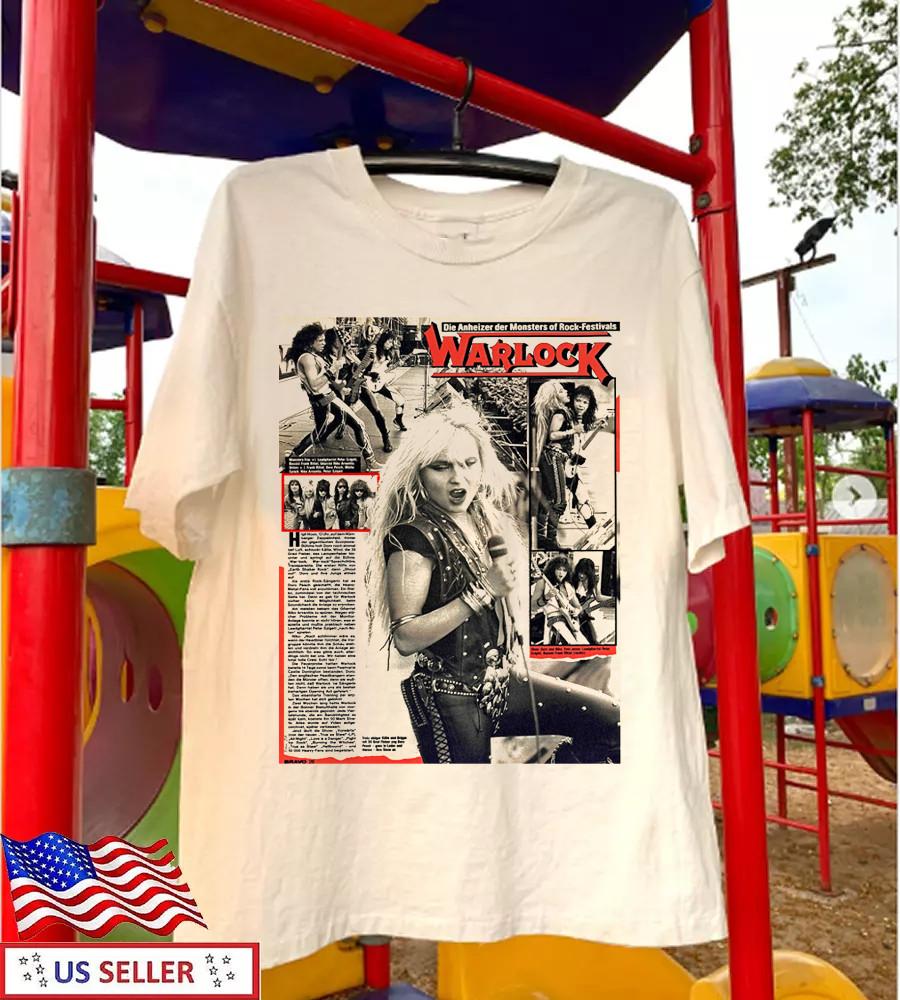 Doro Warlock Band Collection Cotton Gift For Fan Unisex Shirt TMB3164 Unisex T-Shirt XXL