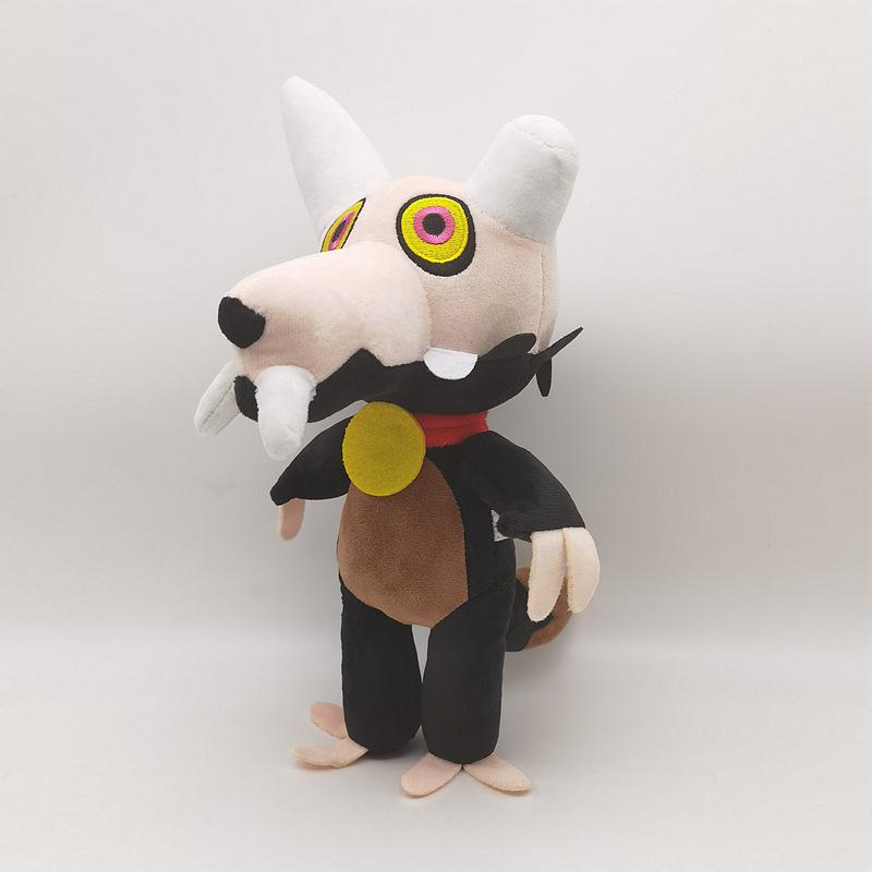 Plush Anime Big Bad Wolf Owl Toy House 33cm
